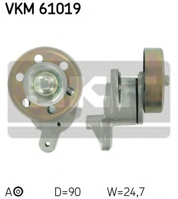 SKF VKM 61019