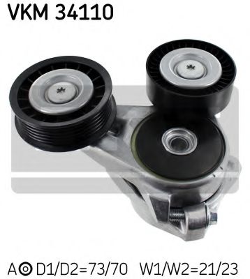 SKF VKM 34110