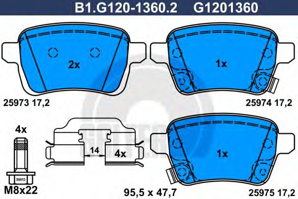 GALFER B1.G120-1360.2