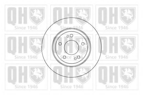 BDC5062 QUINTON HAZELL Тормозной диск