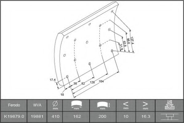 FERODO K19879.0-F3537