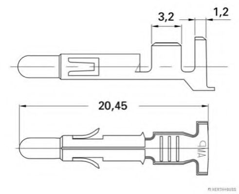 HERTH+BUSS ELPARTS 50251829