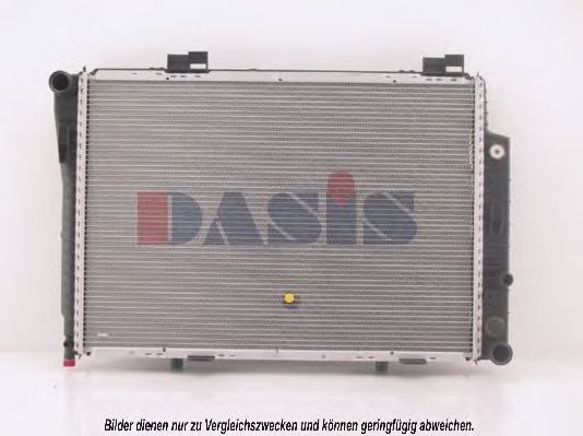 120790N AKS DASIS Радиатор, охлаждение двигателя