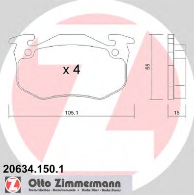 ZIMMERMANN 20634.150.1