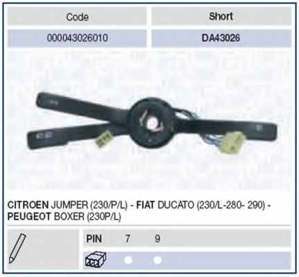 MAGNETI MARELLI 000043026010