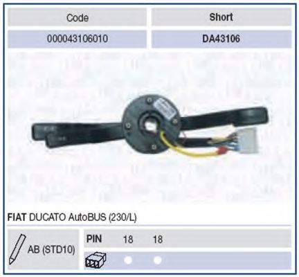 MAGNETI MARELLI 000043106010