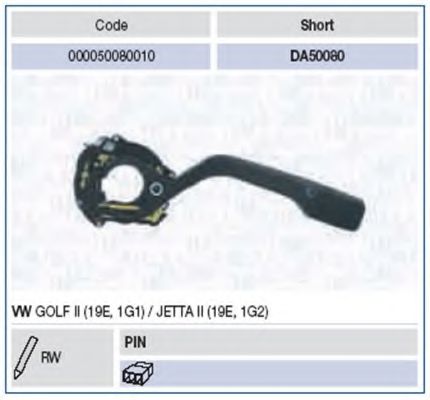 MAGNETI MARELLI 000050080010